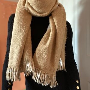 Camel Color Oversized Scarf